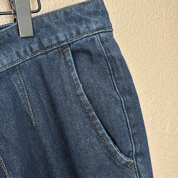 Lane Bryant Plus Size Women Medium Wash Mid Rise Wide Leg Jeans - Size 20 Cotton - Picture 5 of 10